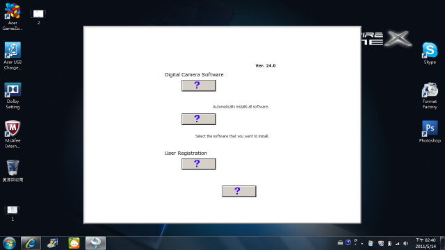 ACER 5830GT 裝 CANON DPP 的問題！