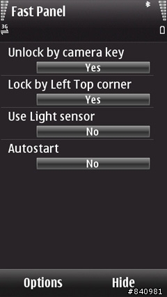N8:::Fast Panel:::支援光感器關閉，亮度調整，開機啟動