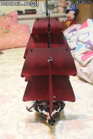 [開箱] LEGO Pirates of the Caribbean-4195 Queen Anne's Revenge