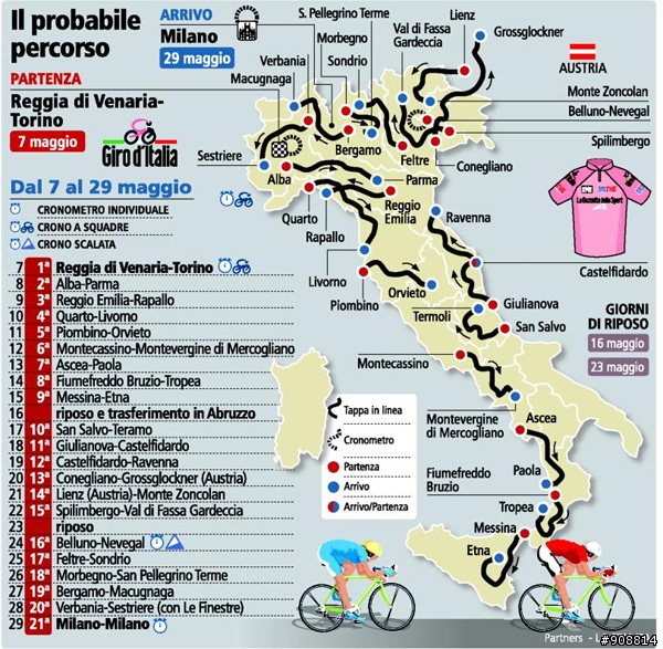 2011 Giro d'Italia 環義大利自行車賽 開場文