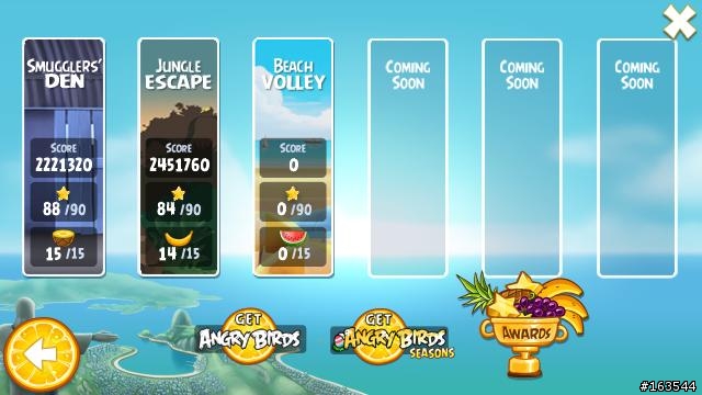 Angry Birds Rio 更新通知~!