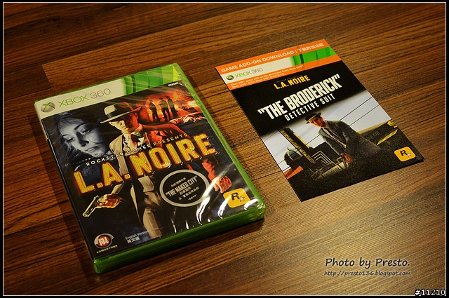 【分享】L.A NOIRE 黑色洛城 入手