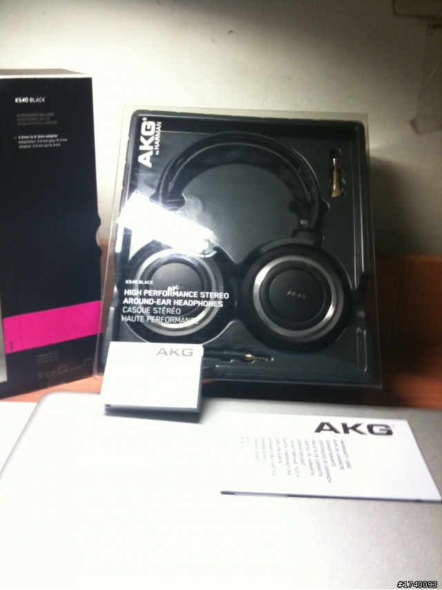 [開箱]AKG K540