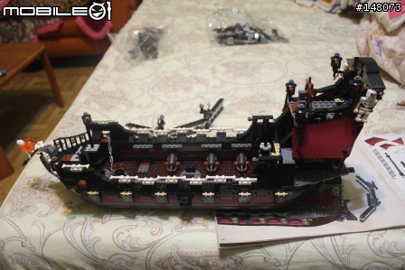 [開箱] LEGO Pirates of the Caribbean-4195 Queen Anne's Revenge