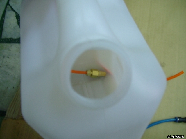 自己DIY製作的水噴射 酒精噴射