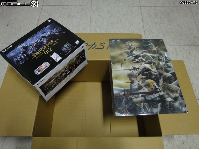 DISSIDIA 012 同捆機簡易開箱