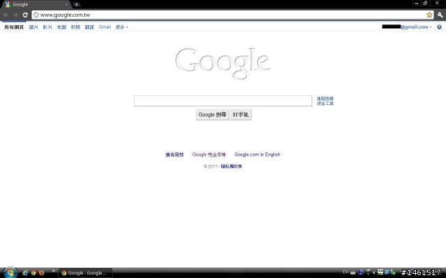 GC開google首頁，背景底圖不見了