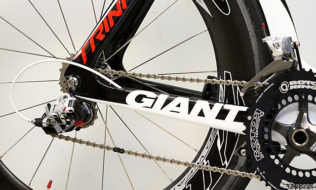 Giant Trinity Advanced SL+SRAM R2C TT Shifter+SRAM RED+Rotor Q-Rings+ZIPP 808 Tubular