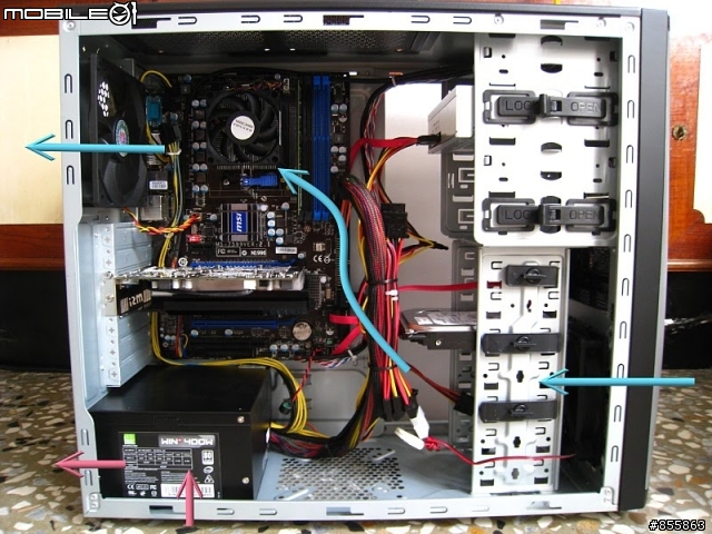 近期新的愛用機殼 - CoolerMaster Elite 371