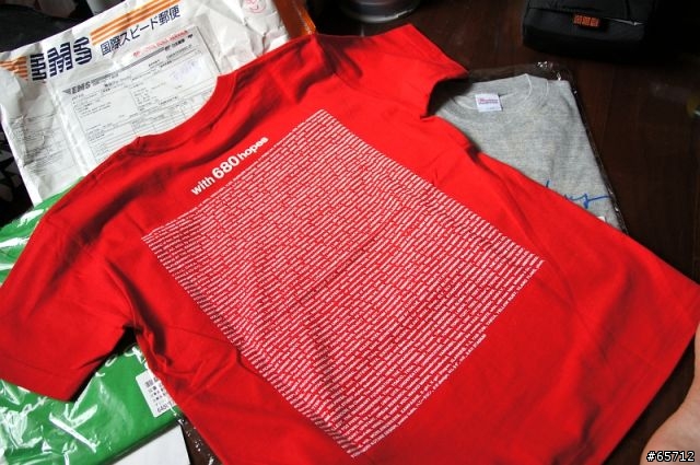 zozo x 680個品牌的日本東北地震賑災T-shirt