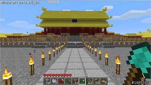[遊戲推薦] 畫面簡陋卻創意無限的獨立遊戲－礦工世界(MineCraft)