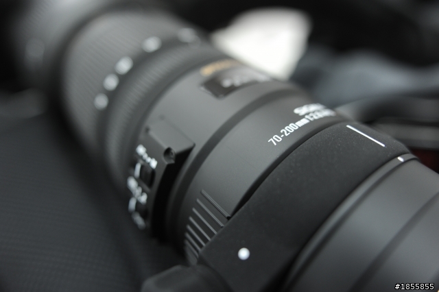 因為有需要所以買了，Sigma70-200mm f2.8 APO EX DG OS HSM入手簡易開箱