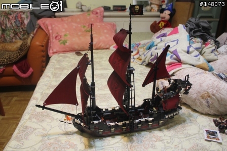 [開箱] LEGO Pirates of the Caribbean-4195 Queen Anne's Revenge