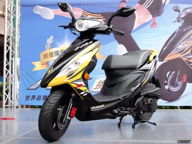 SUZUKI NEX125挑戰版發表會與兩款新車色外觀分享