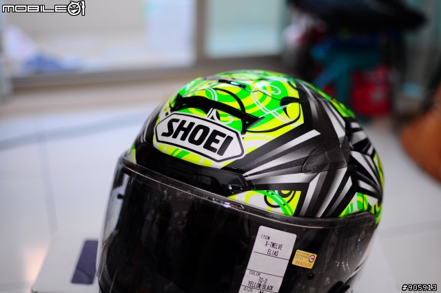 [開箱] 第一頂SHOEI X-12 Elias