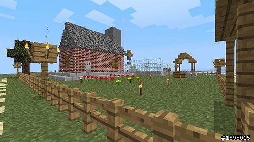 [遊戲推薦] 畫面簡陋卻創意無限的獨立遊戲－礦工世界(MineCraft)