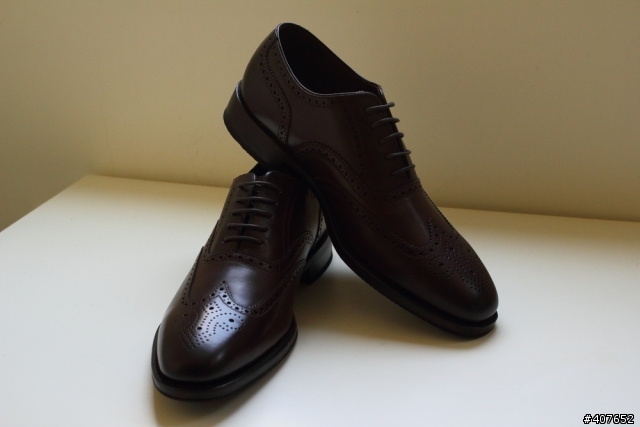 [開箱] 優雅的英國雕花皮鞋 Loake - Buckingham Dark Brown