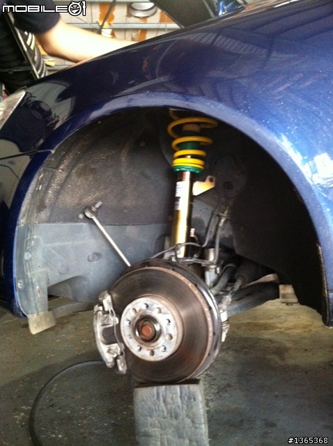 Skoda Octavia改裝避震器&輪框,輪胎 stage 1 !!!!