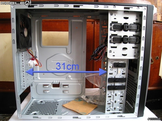 近期新的愛用機殼 - CoolerMaster Elite 371