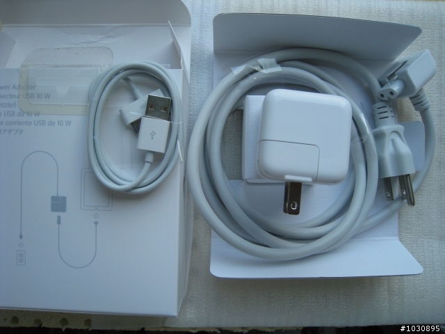 (開箱文)Apple原廠iPad iPad2 10W USB 電源轉接器
