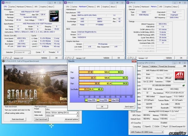 [跳水卡開箱] 華碩ENGTX460 DirectCU-2DI-1GD5遇上HD6850