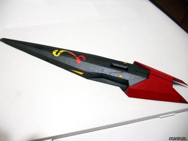韓國rarra版藤田Z紙模型 MSZ-006 Hyper Zeta