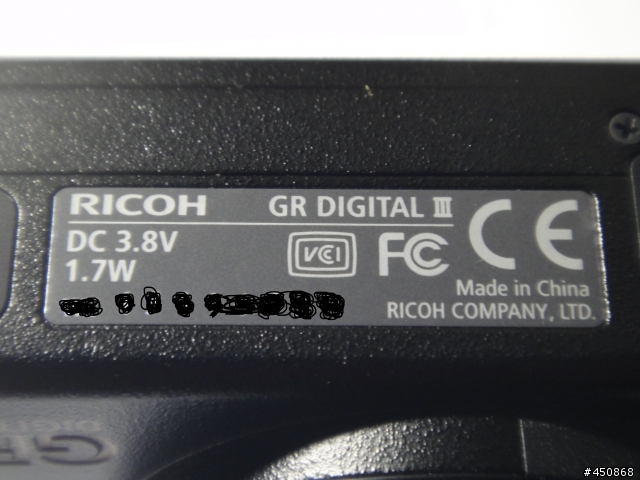 RICOH GR DIGITAL III 新入手!!