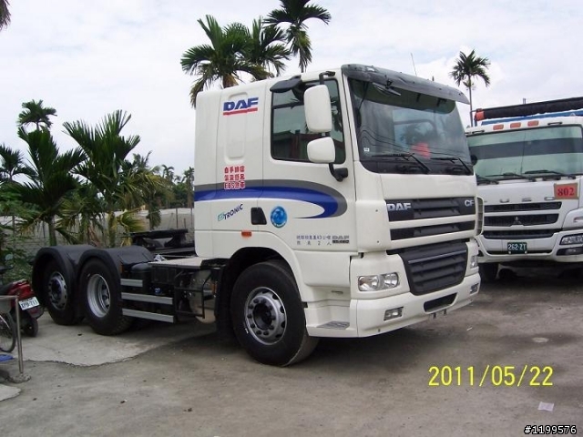 來自荷蘭的DAF CF 460重車 開箱 自排的唷!!!