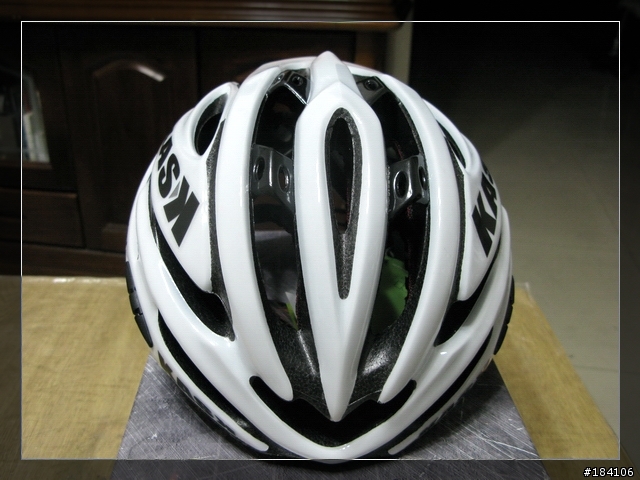 [開箱]Kask Vertigo 一級公路車安全帽(黑/白)