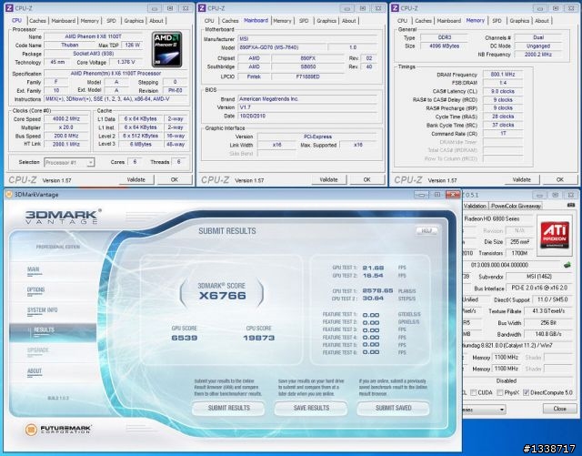 [跳水卡開箱] 華碩ENGTX460 DirectCU-2DI-1GD5遇上HD6850