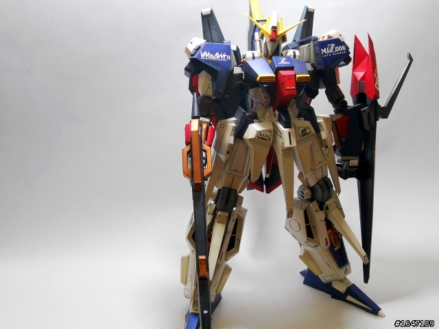 韓國rarra版藤田Z紙模型 MSZ-006 Hyper Zeta