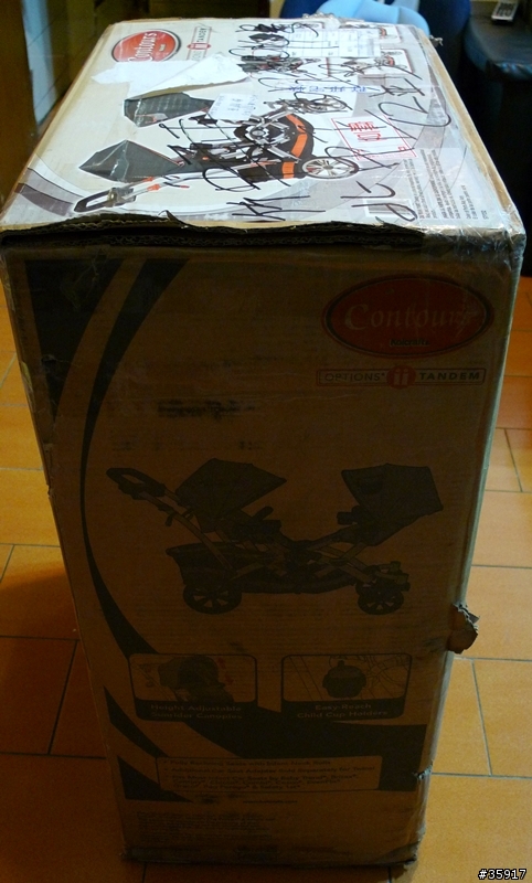 [開箱] Kolcraft Contours Options Tandem II Plus 縱列式雙人座多向推車