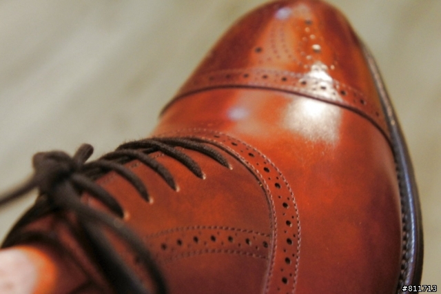 [雕花牛津鞋] John Lobb-Saunton