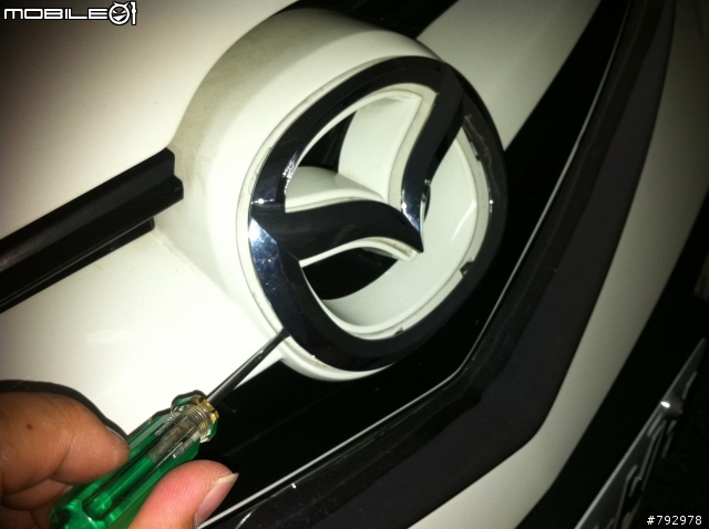 <<DIY>>MAZDA5 標示燈安裝