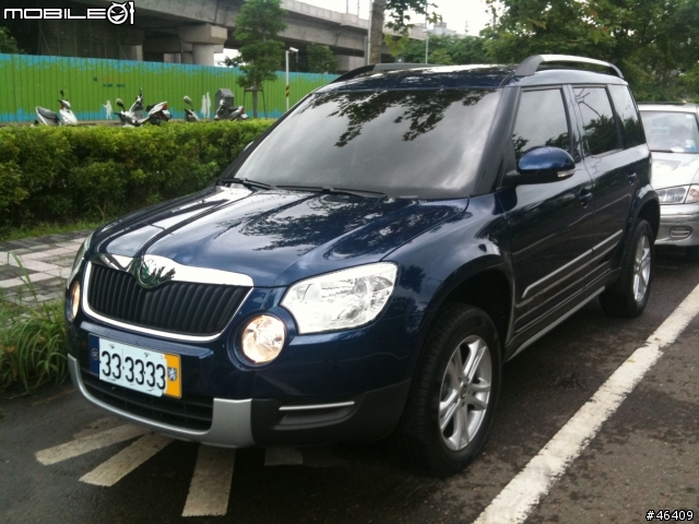 Skoda Yeti 配件入手 暴風藍8D裝修完成！