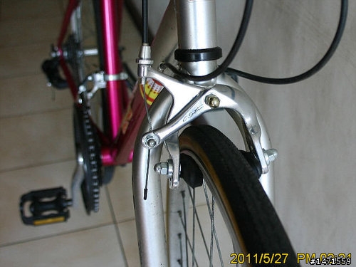 26吋賣場通勤車,改成700C仿鋼管公路車