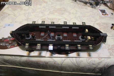 [開箱] LEGO Pirates of the Caribbean-4195 Queen Anne's Revenge