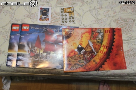 [開箱] LEGO Pirates of the Caribbean-4195 Queen Anne's Revenge