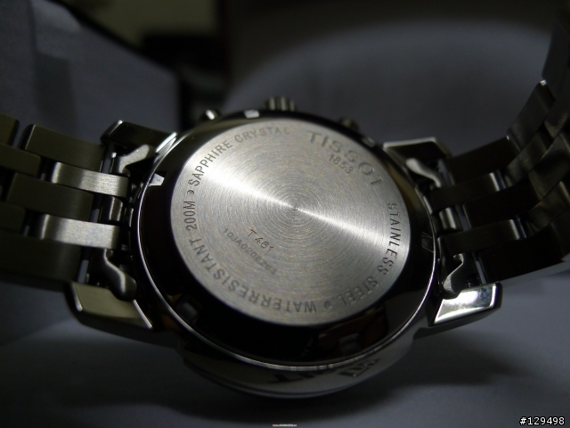 [開箱]Tissot Prc200石英計時鋼帶表