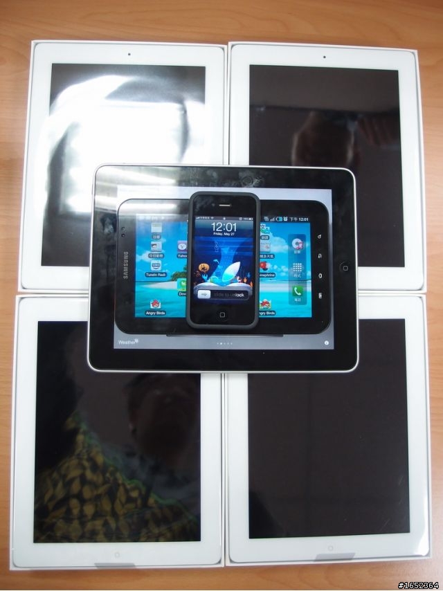 iPad2 小白*4 & golla 亂入開箱~~~