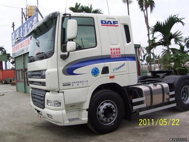 來自荷蘭的DAF CF 460重車 開箱 自排的唷!!!