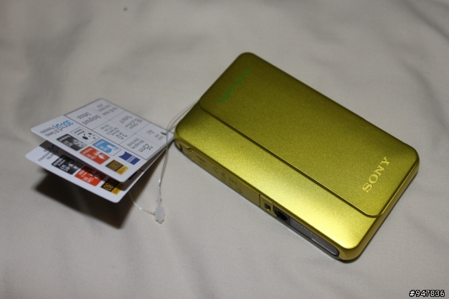Sony DSC-TX10 防水相機黃色分享