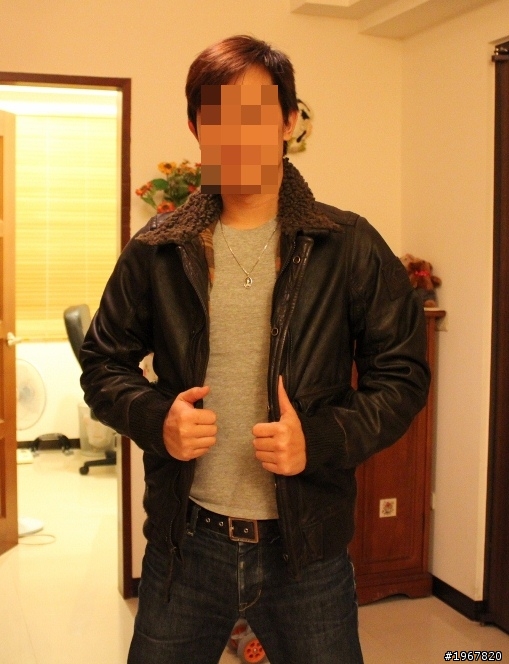 Hollister 皮衣開箱+實穿照