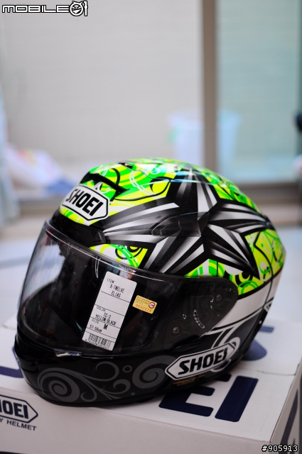 [開箱] 第一頂SHOEI X-12 Elias