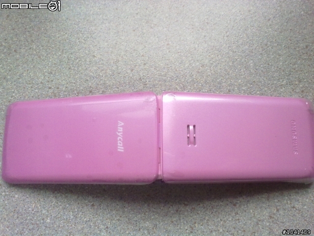 SAMSUNG B299開箱(粉色)