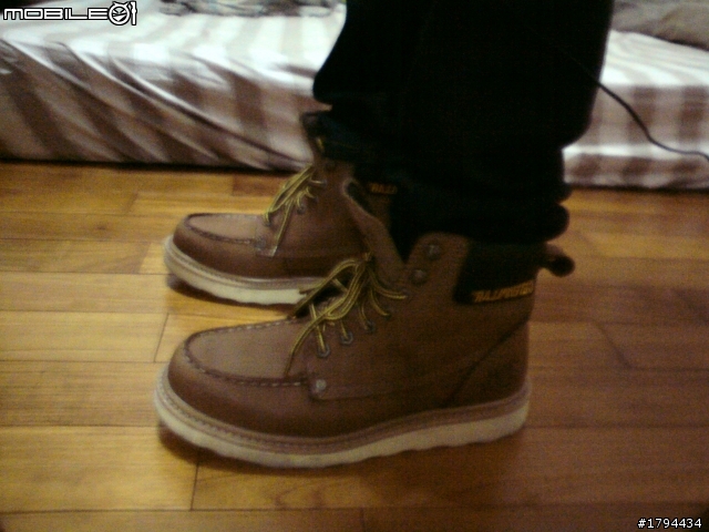 (開箱)首次購入CAT 靴子