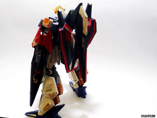韓國rarra版藤田Z紙模型 MSZ-006 Hyper Zeta