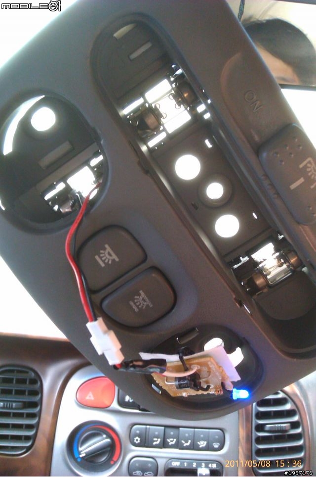 CR-200HD DIY內藏車內燈線路 手控長時錄影 保險絲保護
