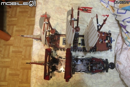 [開箱] LEGO Pirates of the Caribbean-4195 Queen Anne's Revenge