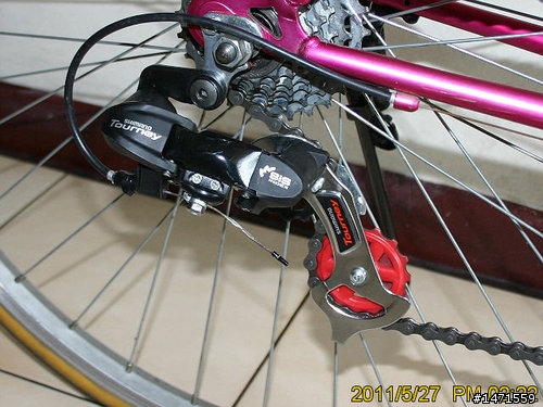 26吋賣場通勤車,改成700C仿鋼管公路車